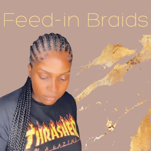 Feed-in Braids > Straight Back